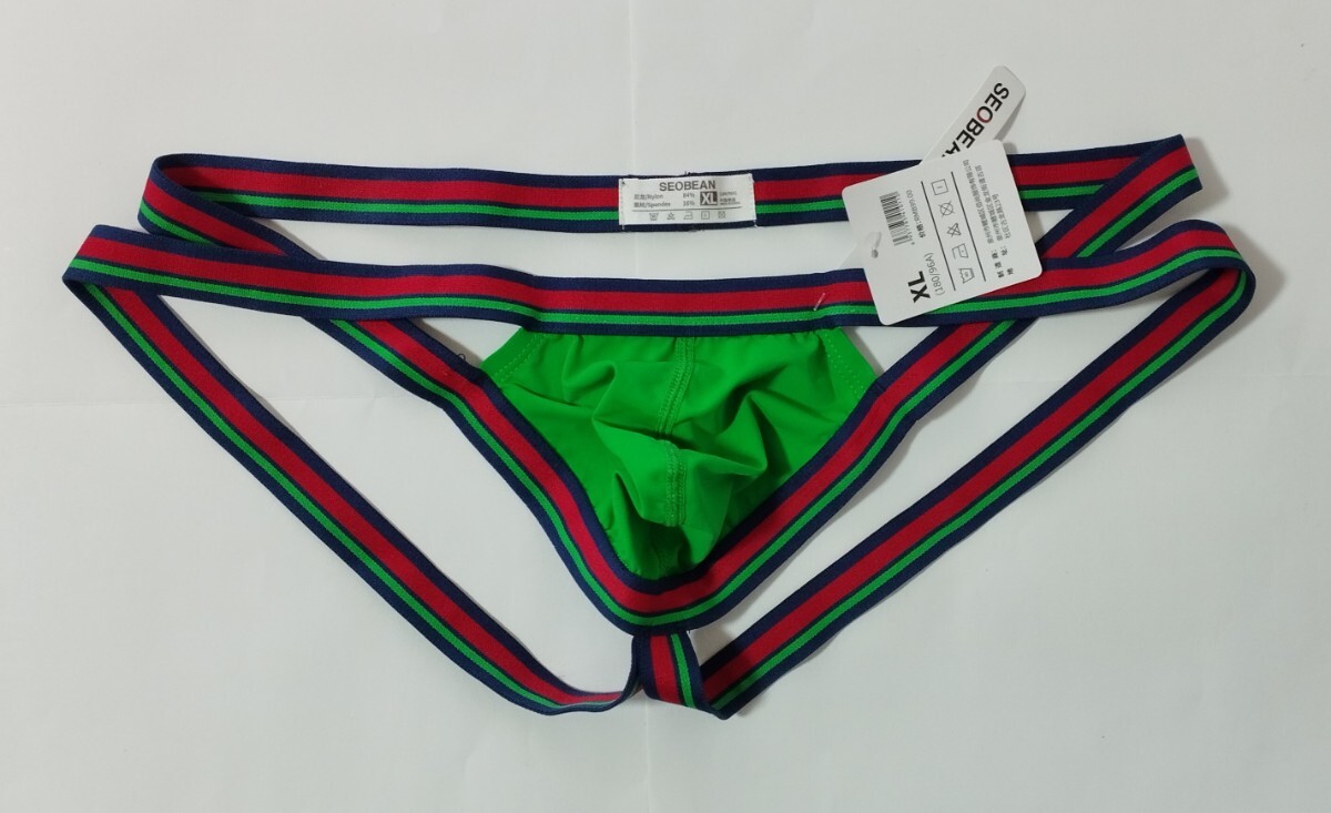 SEOBEAN セビン メンズショーツ セクシー サイズXL グリーン 未使用 同梱不可 13拍卖