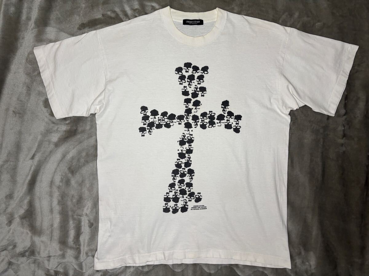 UNDER COVER アンダーカバー 96年 伝説的代表作 ボーンクロス 激レア Lサイズ シングルステッチ拍卖