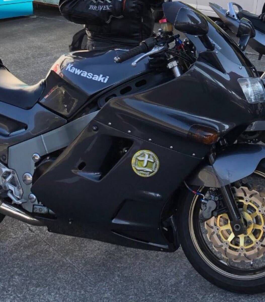 カワサキ ZX-11 1991モデル サイドカバー 右拍卖