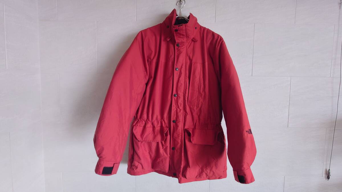 (90年代レア物美品)ザ・ノース・フェイス THE NORTH FACE メンズ LL グースダウンジャケット+ゴアテックスナイロンジャケット ND-2012拍卖