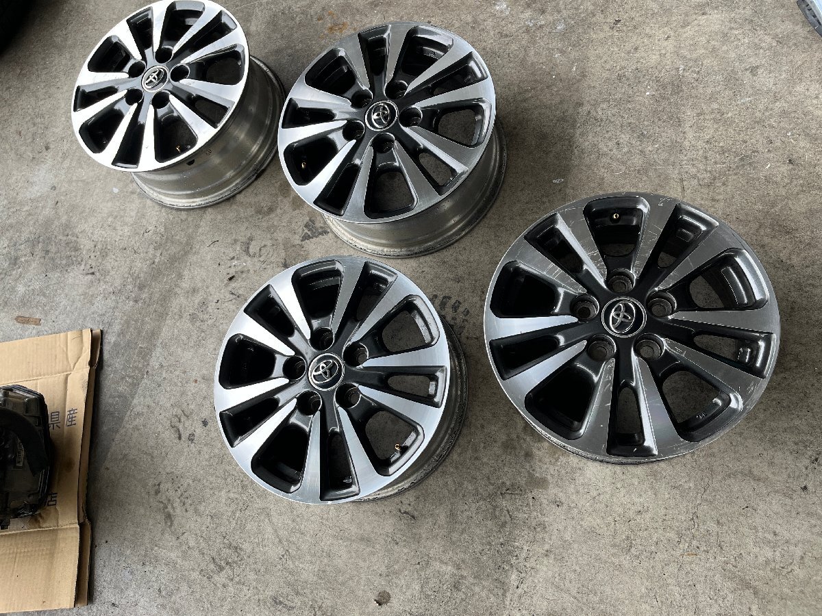 トヨタ  ヴォクシー ノア 純正 ホイール 4本セット 15インチ 6J PCD 114.3 +50 5H 9361拍卖