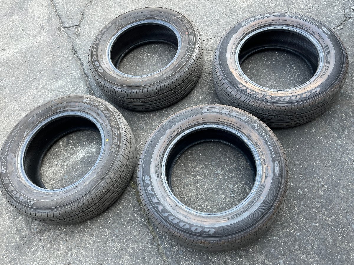 GOOD YEAR EAGLE グッドイヤー イーグル LS プレミアム 205/65 R15 15インチ タイヤ4本セット 中古 2022年製 9374拍卖