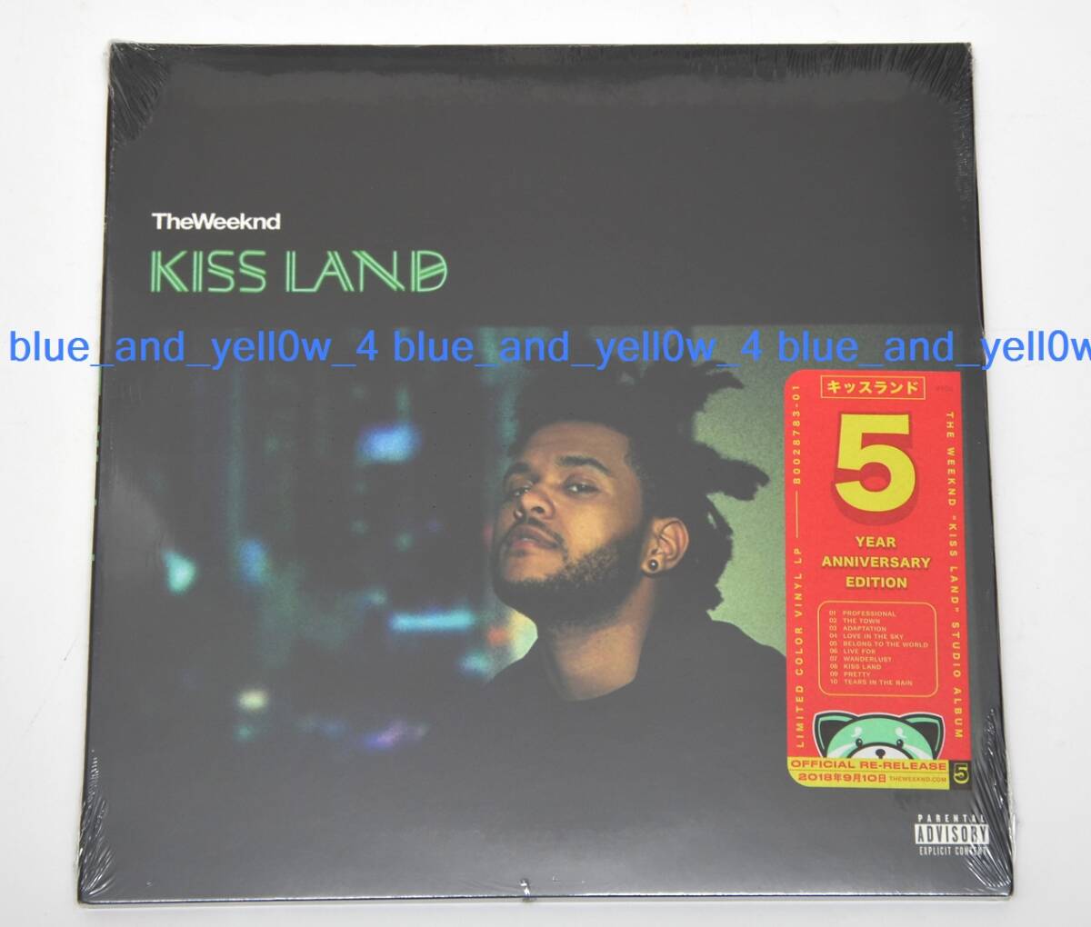 ■新品 未開封 The Weeknd Kiss Land 2LP Limited Color Vinyl ウィークエンド XO ザ・ウィークエンド レコード アナログ盤拍卖