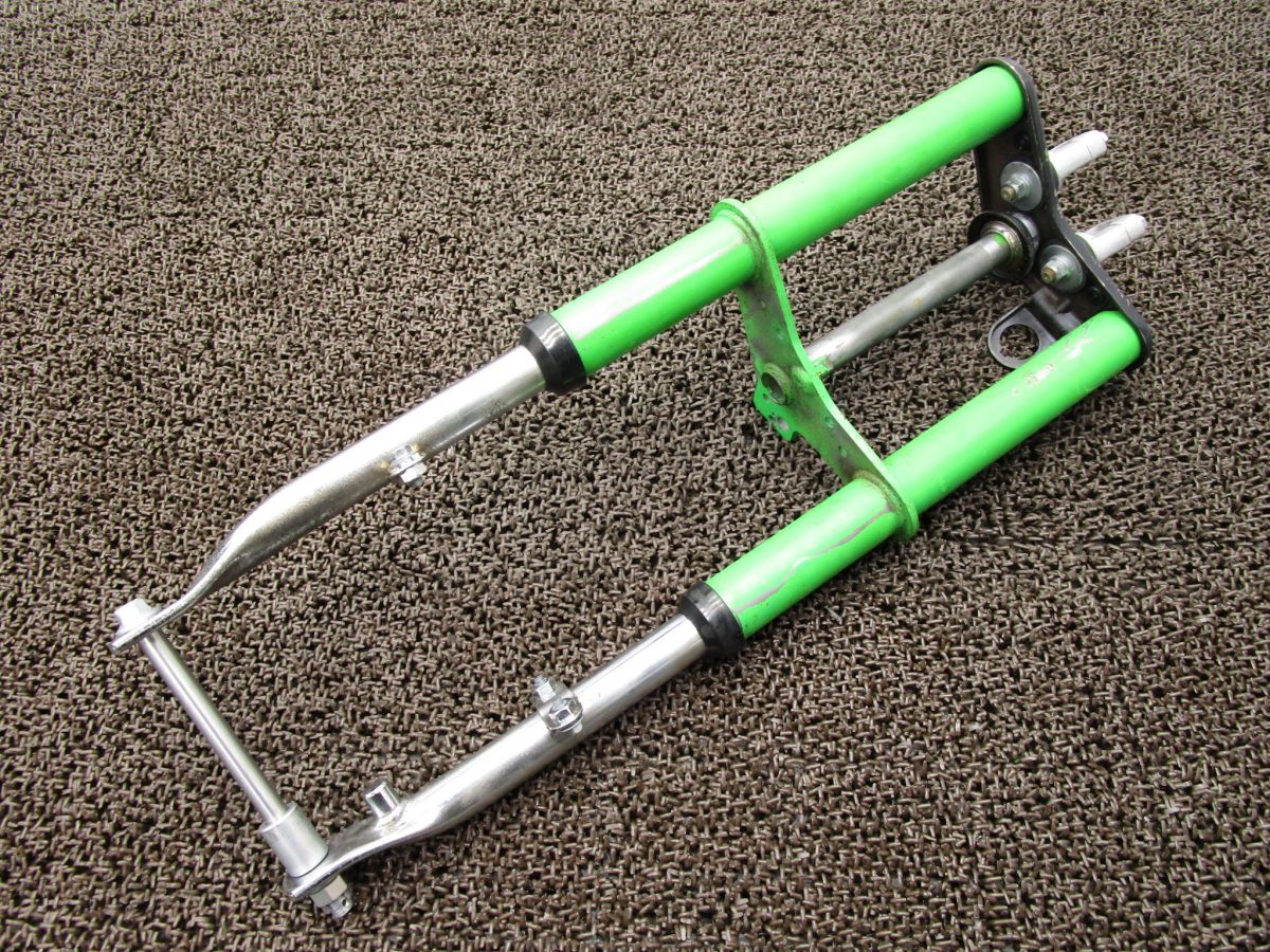 シャリー50 フロントフォーク トップブリッジ □A755!CF50 ホンダ 【 CF50E 】 CHALY キャブ車 動画有 オートマチック AT拍卖