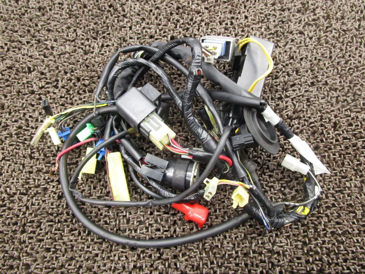 ストリートマジック110 メインハーネス △A1012 CDI!レギュレター イグニッションコイル CF12A スズキ 【 F131 】 キャブ車 動画有 12V拍卖