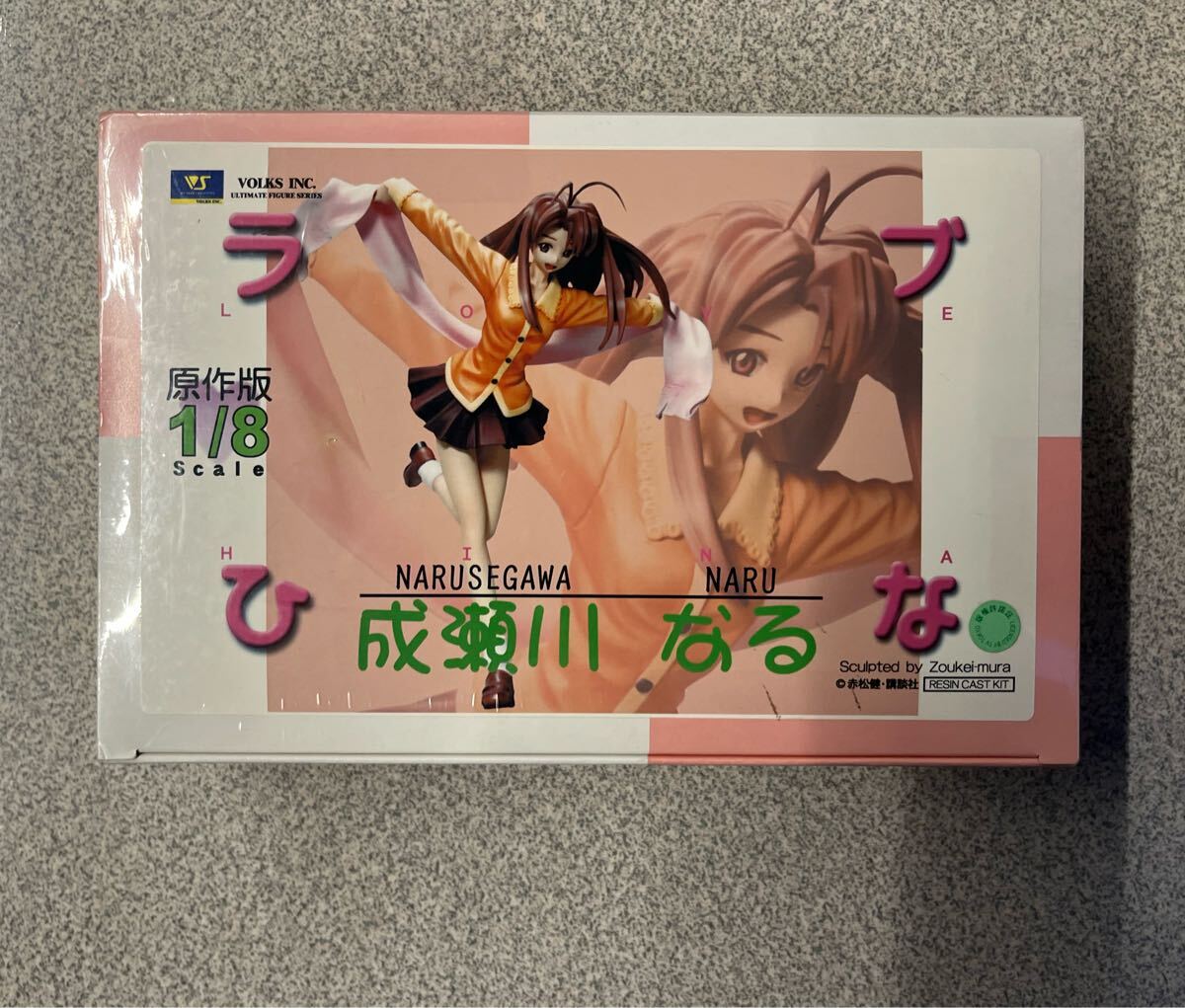 ボークス 1/8 ラブひな 成瀬川なる 原作版 ガレージキットガレキキャストワンフェスレジン絶版当時物拍卖