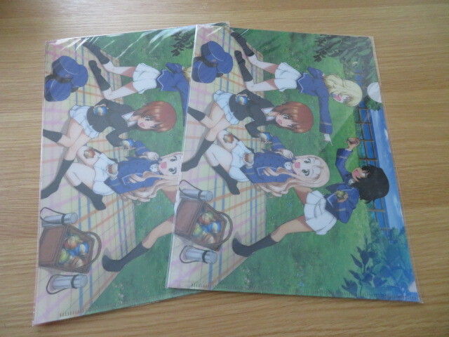 森永乳業 イオン限定 ガールズパンツァー章 MOW モウ コラボ クリアファイル 2枚♪拍卖