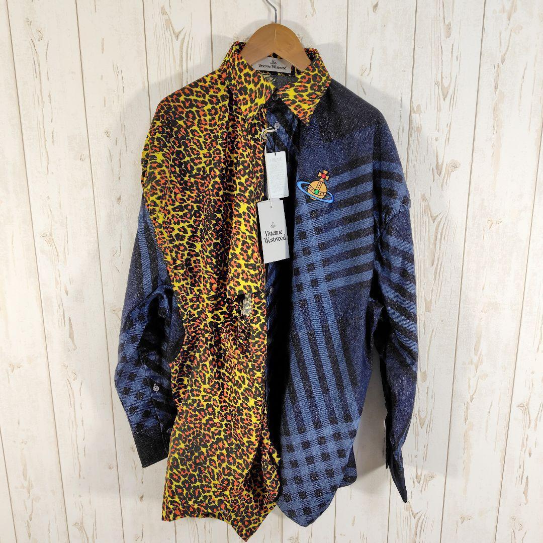 激レア Vivienne Westwood MAN GIB SHIRT 新品 表参道店限定 デニムシャツ拍卖