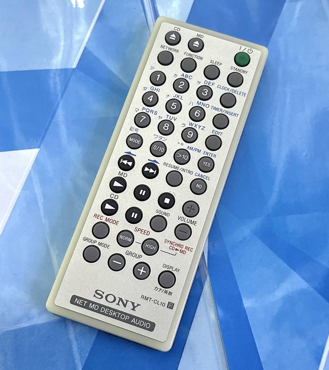 即決2300円/送料無料/希少/防水梱包/保証/綺麗/即日発送/信頼/実績/SONY/ソニー/オーディオリモコン RMT-CL10 超美品 拍卖