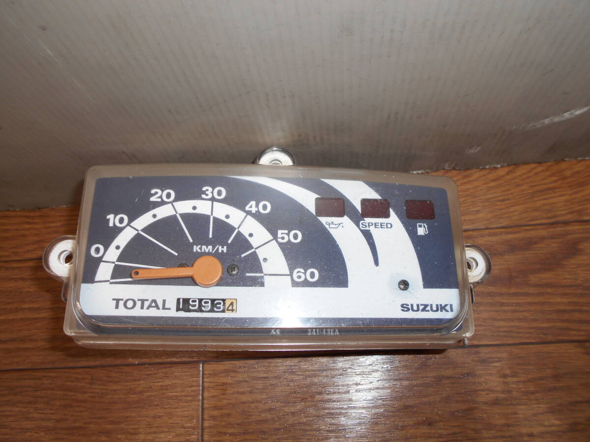 レッツⅡ 2スト CA1PA 純正スピードメーター ②拍卖