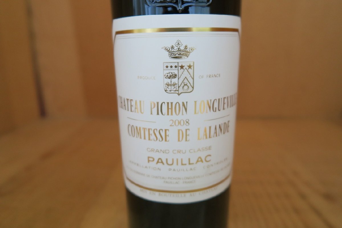 wineluvs/2008年☆★シャトー・ピション・ロングヴィル・コンテス・ド・ラランド☆★J8-4拍卖