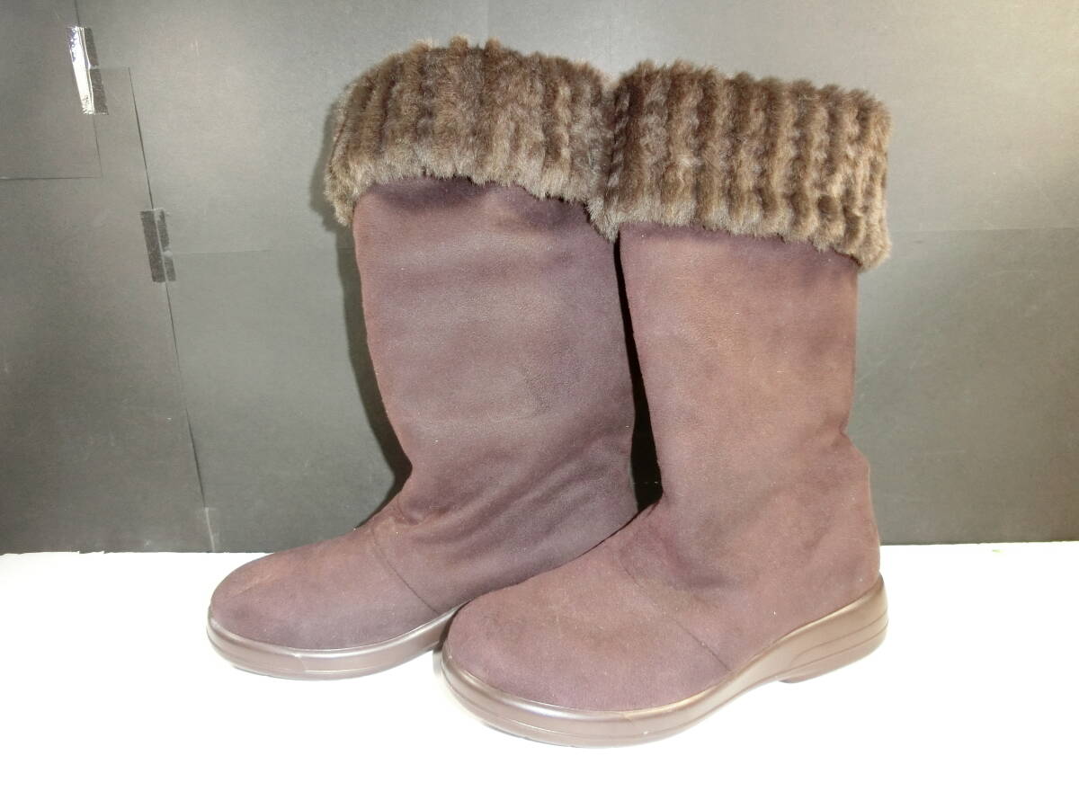 ★TOP DRY トップドライ アサヒ GORE-TEX ブーツ 22.5EEE 日本製 ブラウン拍卖