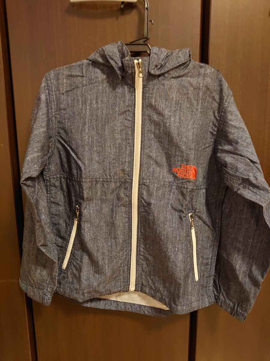 ノースフェイス THE NORTH FACE キッズ 130 薄手ジャケット 中古品拍卖