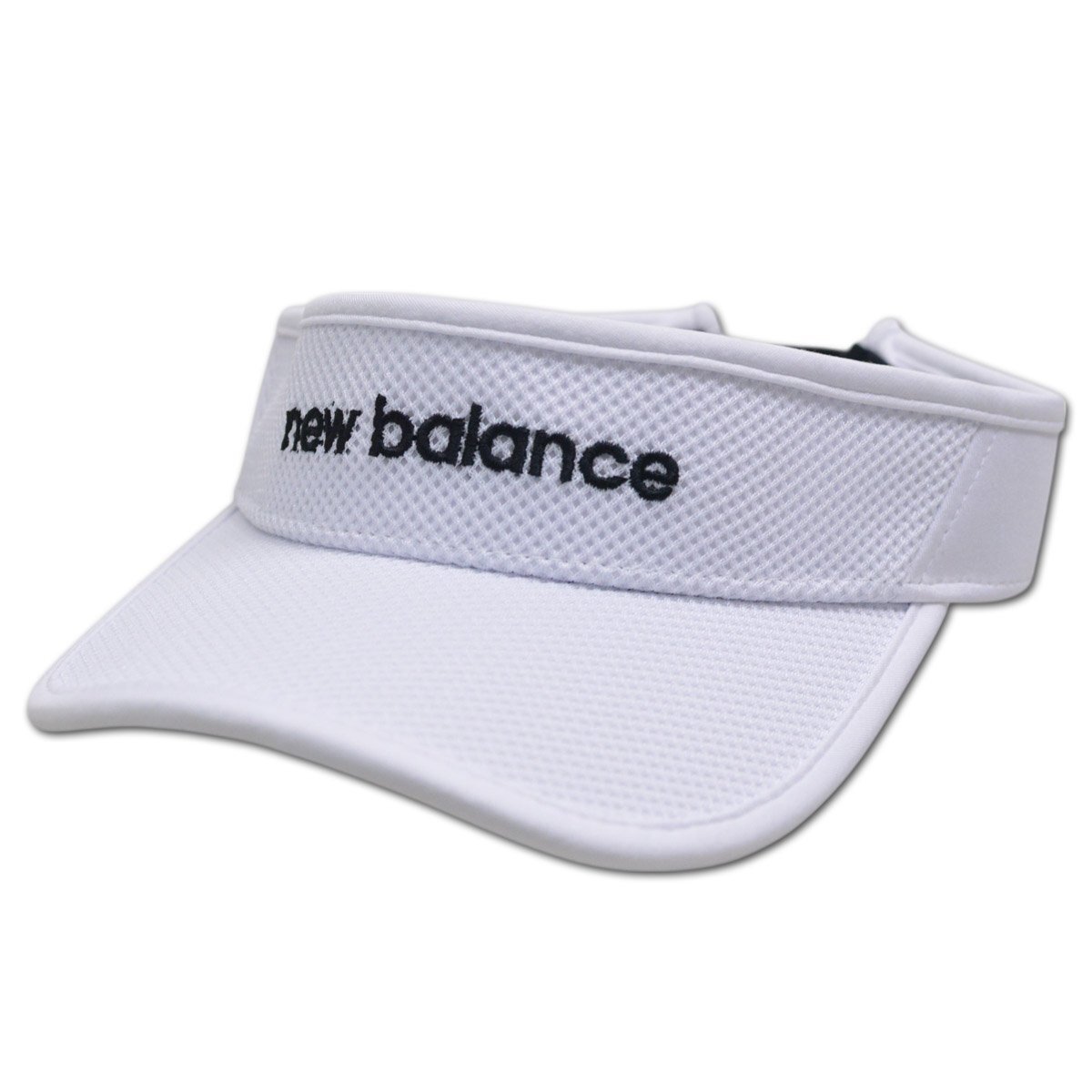 2025新作【ニューバランス】メンズ サンバイザー 白 012-5187008-30 new balance ゴルフ おしゃれ かっこいい @拍卖