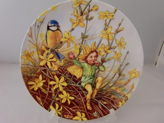 ウエッジウッドWedgwoodウィンタージャスミンフェアリープレート拍卖