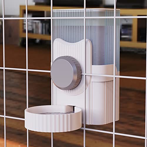 ESTVLB 自動給水器 猫 犬 給水器 猫 水飲み 吊り下げ式ウォーターディスペンサー クリップ式 大容量1L サイフ拍卖