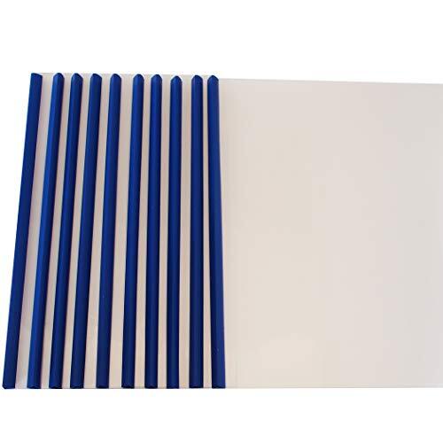 ヒロワールドトレード スライドレールファイル 20枚セット A4サイズ 厚口タイプ (青色)拍卖