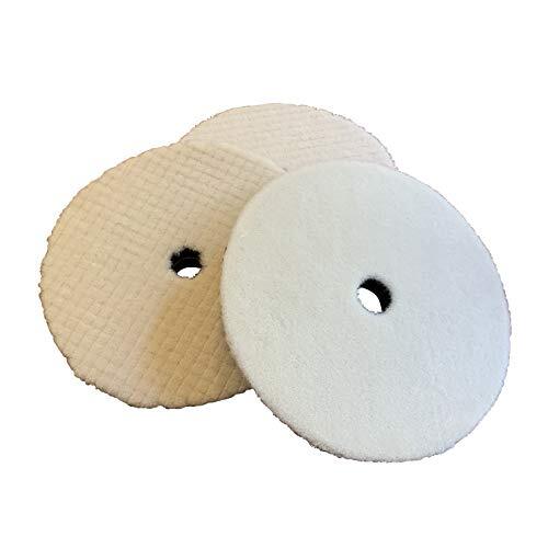 〈布袋尊〉電動 ポリッシャー ウールバフ 選べる3タイプ 粗/中/細 180mm 3枚組 (粗・中・細)拍卖