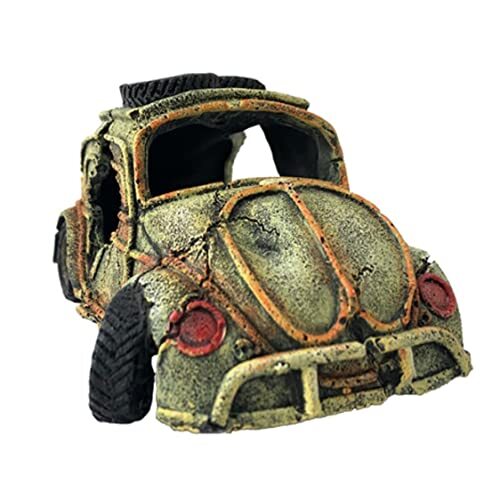 ST TS アクアリウム 水槽 オブジェ 車 隠れ家 アクアリウムオーナメント 飾り 熱帯魚 爬虫類 海水魚 金魚 メダ拍卖