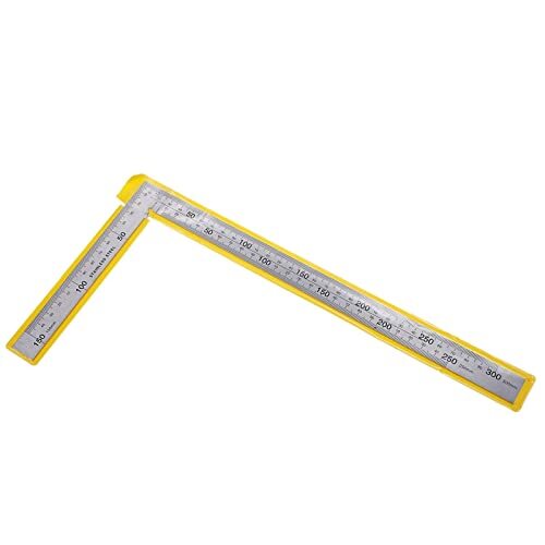 ルボナリエ 曲尺 矩尺 指矩 差金 直角 厚手 広巾 ステンレス 大工 カーペンター DIY 15cm 30cm (シル拍卖