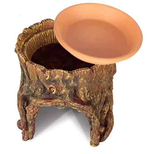 ozgram シェルター 切り株 Sサイズ (幅140 mm×奥行140mm×高さ130mm)浮き島 爬虫類 両生類 カ拍卖