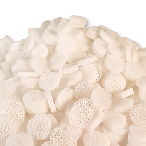 流動ろ材 Φ25 多孔質濾過フィルター材料 水槽用品 ろ過材 生物濾過 バクテリア 床 微生物 MBBR 約25mm×5拍卖