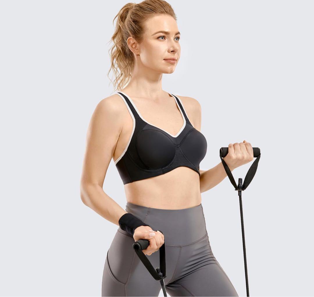 ★'スポーツブラ 揺れない Yバック ワイヤー入り トレーニングフィットネス拍卖