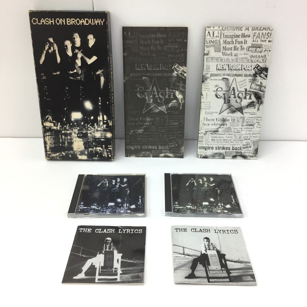 【同梱可】【60】中古品 CLASH ON BROADWAY クラッシュ オン ブロードウェイ CD-BOX Disc1欠品 洋楽拍卖