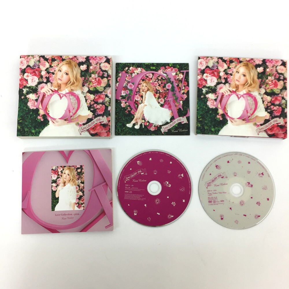 【同梱可】【ネコパケ発送】中古品 西野カナ Love Collection Pink ラブ・コレクション・ピンク ベストアルバム 全2枚組拍卖