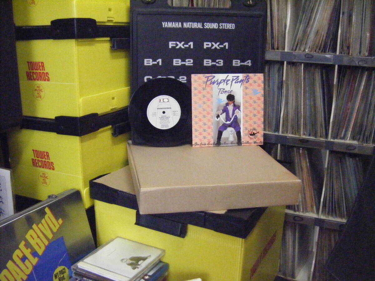 JS-174 HEE BEE GEE BEES ponce purple pants ※UK シングル盤拍卖