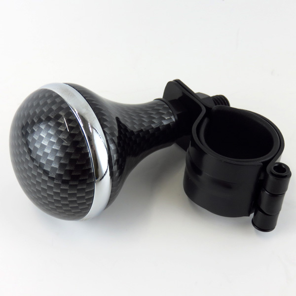 ハンドルノブ カーボン調 ハンドルの太さ30mm~35mmに対応 車庫入れ 縦列駐車に ブレイス BG-892 ht拍卖