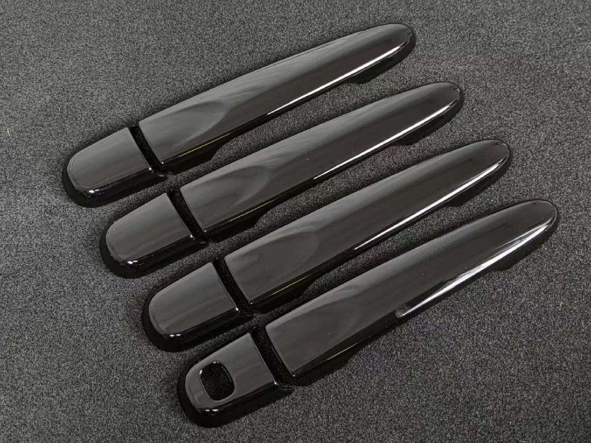 流行りのツートンカラー仕様に♪ ドアハンドル カバー ムーヴカスタム LA100S LA110S カスタムX カスタムG リミテッド カスタムRS F拍卖