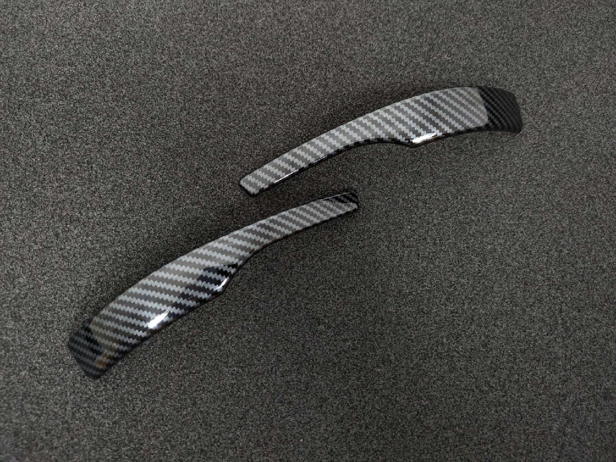 スポーティ全開♪ カーボン ルック ドアミラー ガーニッシュ N-BOXカスタム JF3 JF4 G EX L スロープ Lターボ EXターボ 下部拍卖
