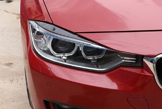 BMW カーボン ヘッドライト アイライン F30 F31 318i 320i 320d 328i 320d 330i 330e 335i 340i SE xDrive Mスポーツ拍卖