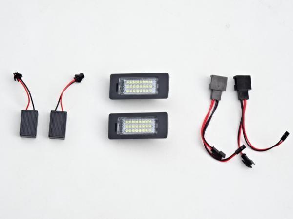 激白光♪ アウディ キャンセラー内蔵 LED ナンバー灯 A4オールロドクワトロ A4アバント 1.8TFSI 2.0TFSI 3.2FSI 8K拍卖