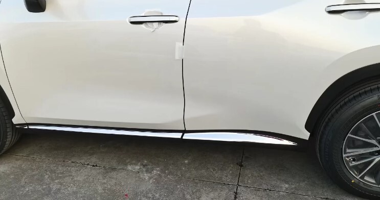 鏡面仕上げ♪ メッキ サイド モール ガーニッシュ レクサス NX250 NX350 NX350h NX450h A20 H20 A25 H25 H26 Fスポーツ バージョンL 6P拍卖