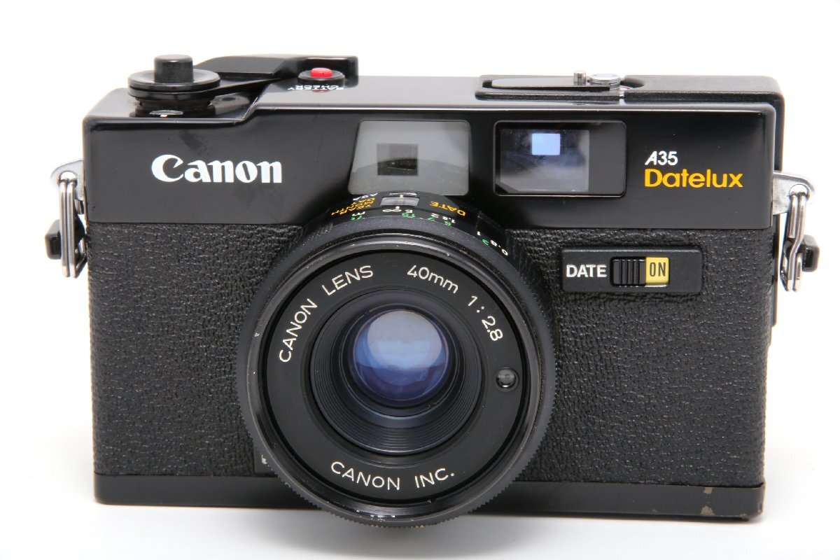 【外観比較的綺麗】Canon A35 Datelux デートルクス(ナイター) キヤノン コンパクトフィルムカメラ #6341拍卖