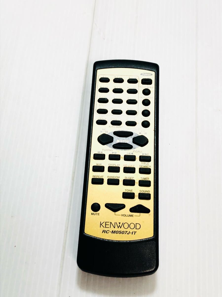 ケンウッド KENWOOD★オーディオリモコン★RC-M0507J-IT 動作品拍卖
