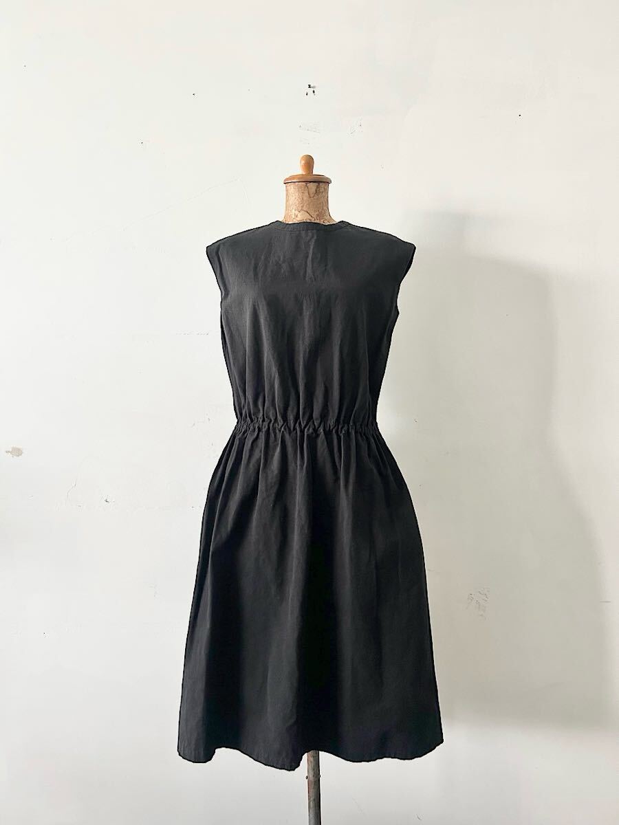 Lin francais d'antan Bigot コットン ノースリーブワンピース拍卖