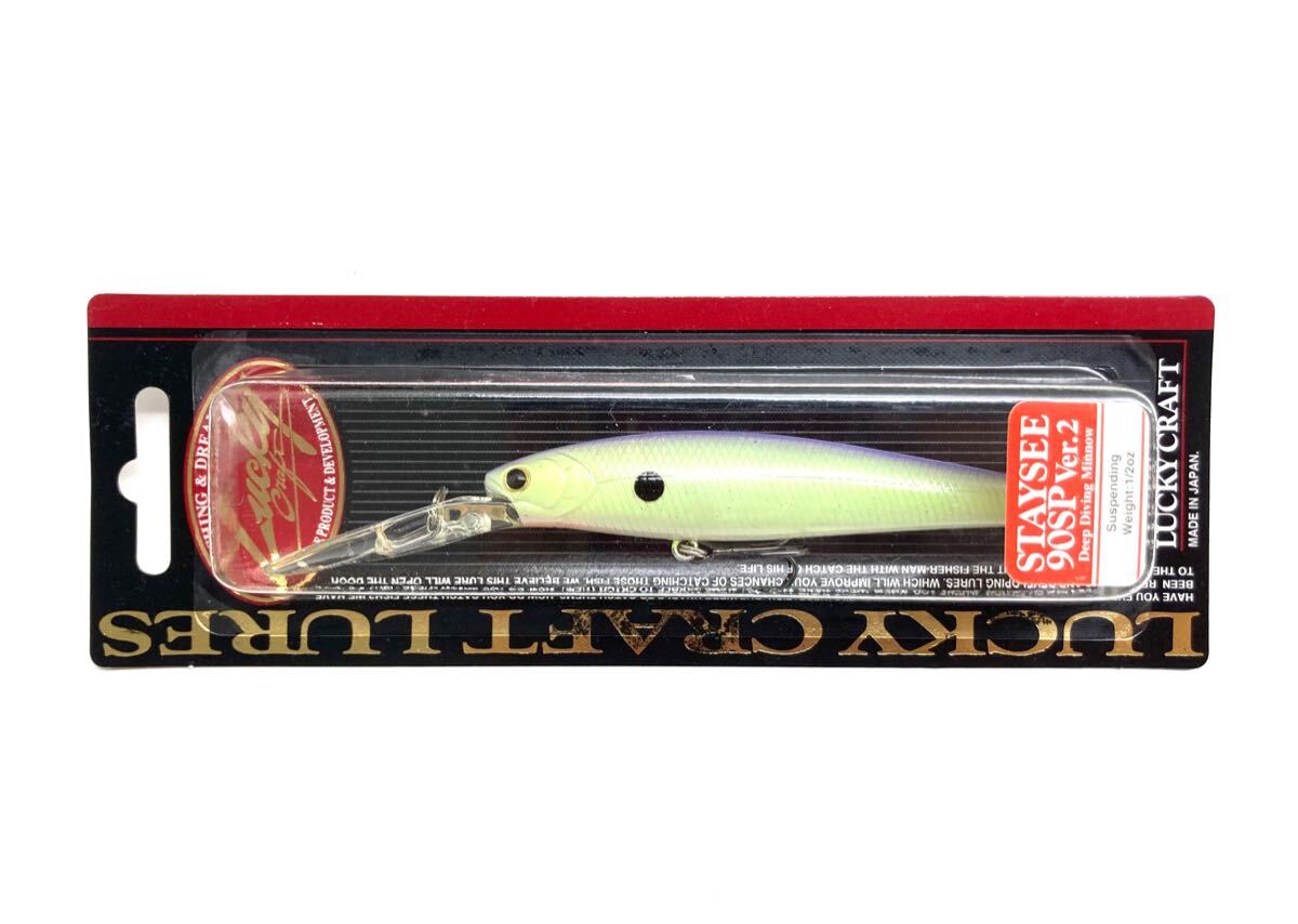未使用☆LuckyCraft ラッキークラフト ステイシー90SP Ver.2 テーブルロックシャッド 検索(釣猫)拍卖