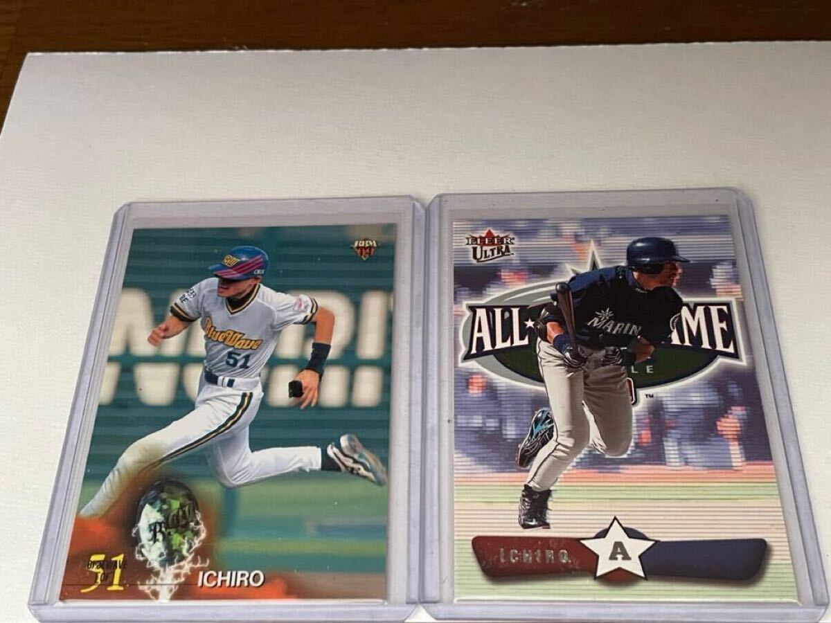 イチロー1999BBM レギュラー+2002 MLB オールスターカード拍卖