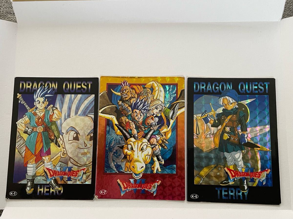 ドラゴンクエスト K-1HERO K-6TERRY K-7 3種拍卖