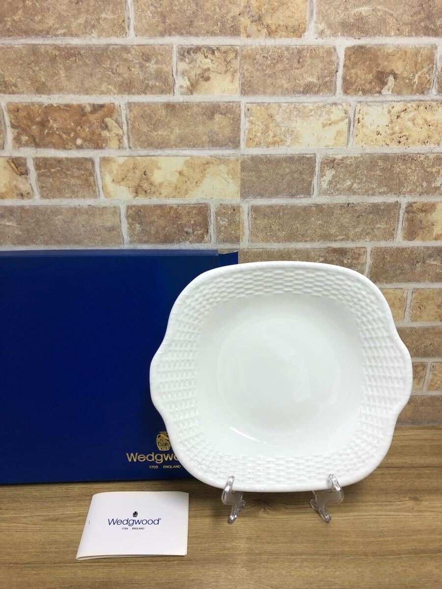 【美品】WEDGWOOD ウェッジウッド ナンタケット ブレッド&バタープレート拍卖