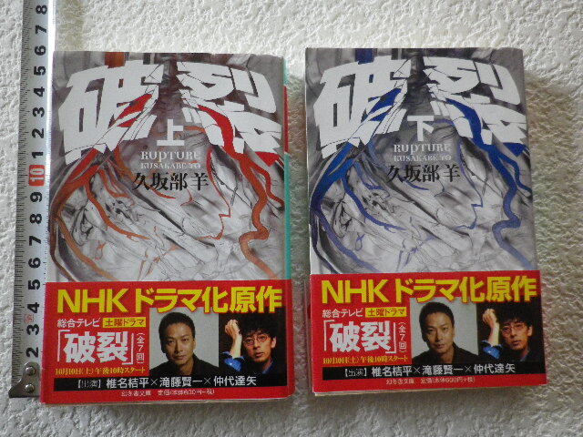 破裂 上・下 2冊 久坂部羊 文庫本●送料185円●同梱大歓迎拍卖