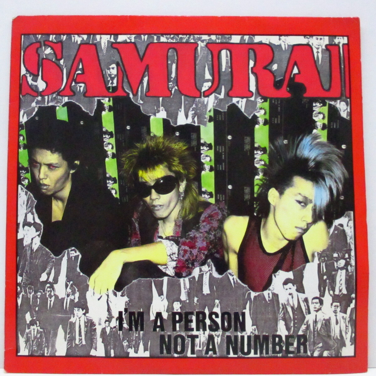 SAMURAI(サムライ)-I'm A Person Not A Number (Japan オリジナル 8+片面フレ拍卖
