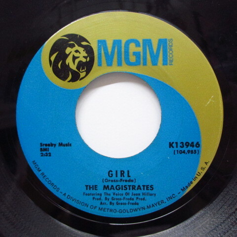 MAGISTRATES()-Girl / Here Comes The Judge (Orig)拍卖