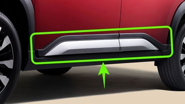 未使用☆ホンダ純正☆WR-V Z+ サイドドアガーニッシュ フロントリア4枚セットシャープシルバーメタリック DG5 ドアモール WRV拍卖