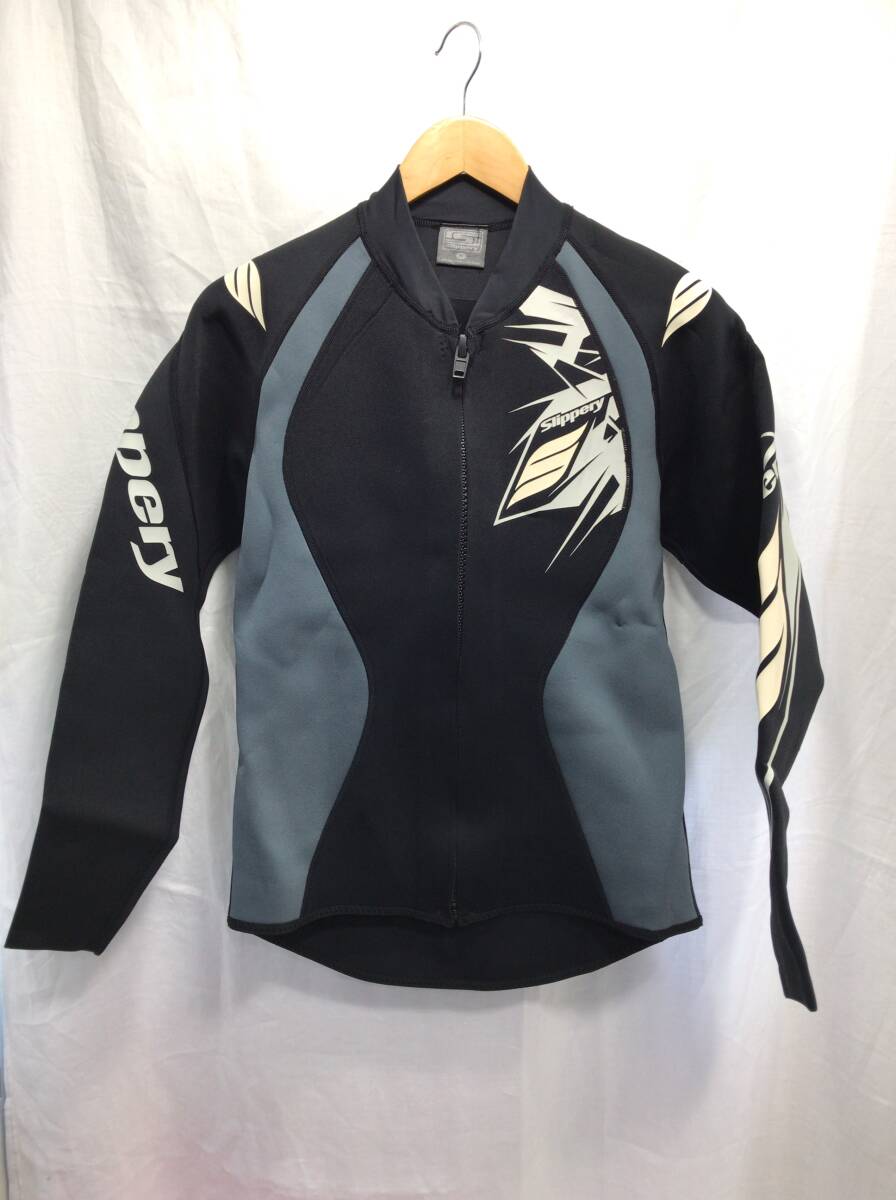 SLIPPERY スリッパリー ウエットスーツ タッパー ジャケット ブラック サイズM E12拍卖