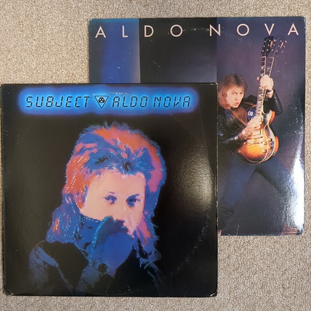 ■ALDO NOVA アルド・ノヴァ■レコード 2枚セット■USオリジナル盤■ALDO NOVA■SUBJECT■MASTERDISK刻印あり■メロハー名盤拍卖
