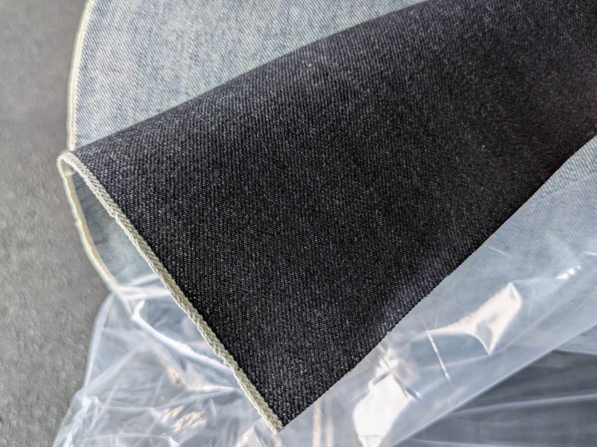 訳あり 産地 岡山県 井原デニム コットン100% インディゴセルヴィッチデニム 80cm幅 12.2oz 58m巻 生地 日本製 国産 denim 7307-2拍卖